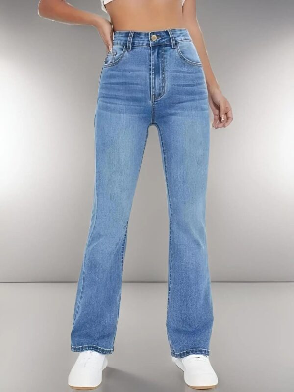 High Waist Bootcut Jeans